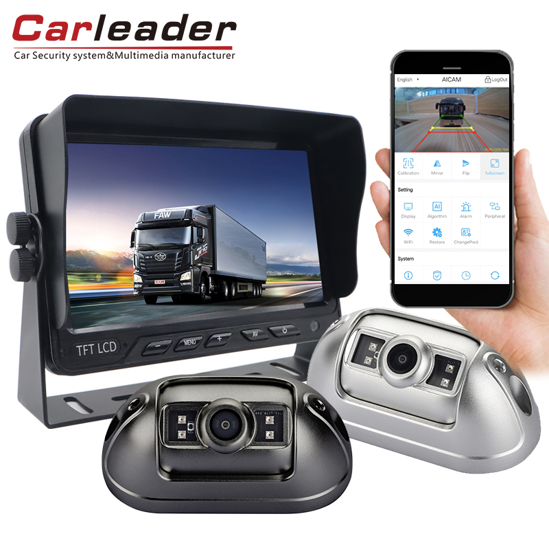 Carleader 1080P AI Córas Ceamara Feithicle Braite Spota na nDall | Sábháilteacht Tiomána Tiománaí Coimhdeacht