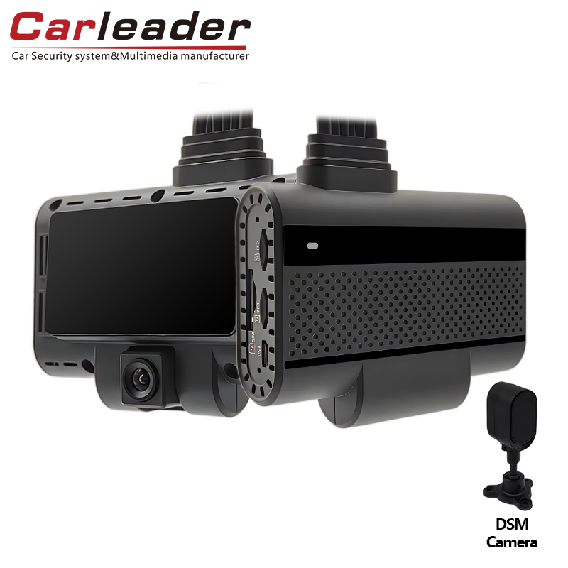 Taifeadadh Físeáin Carleader 4CH AI Dash Camera | Dearadh Réitigh is Fearr do Bhainistíocht Cabhlaigh