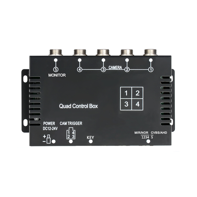 AHD 4 Bosca Rialaithe Scoilte Quad Channel