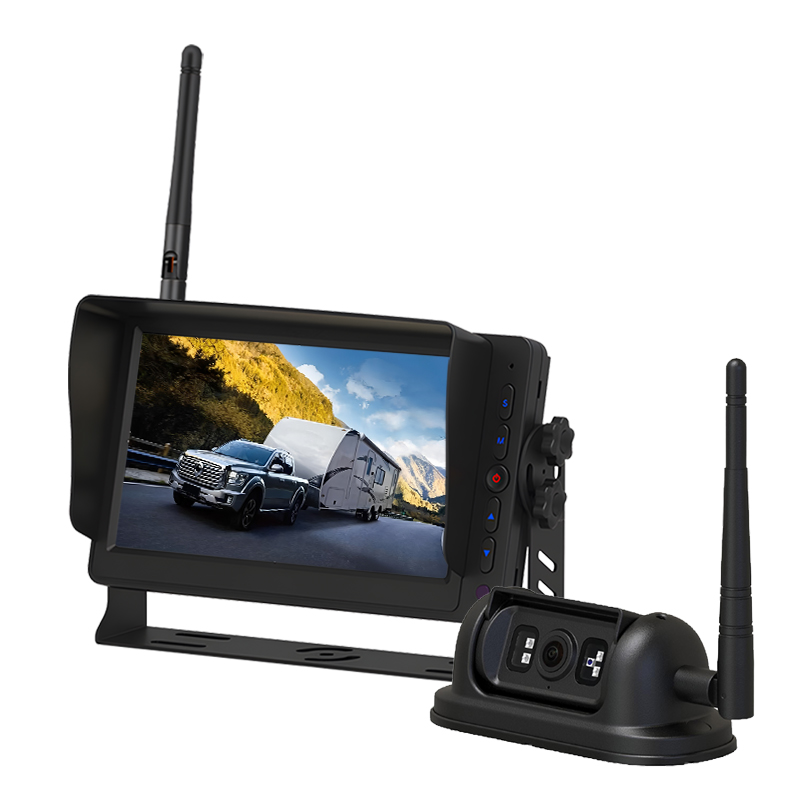 Córas Monatóireachta agus Ceamara Digiteach Gan Sreang Carleader 7 Inch 2.4GHz