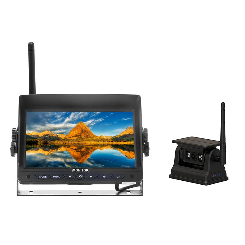 7 orlach 2.4g Monatóireacht gan sreang Digiteach Córas ceamara gréine maighnéadach