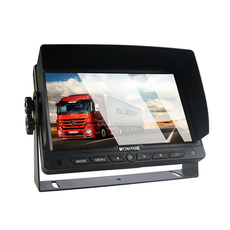 Slándáil Gluaisteán Scáileáin Aisiompú 7inch Taispeántas Trucail Dash Truck Trom